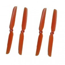 2 Pairs Gemfan 6x3 6030 propellers CW/CCW For ZMR250 QAV250 240 Drone Orange