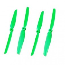 2 Pairs Gemfan 6x3 6030 propellers CW/CCW For ZMR250 QAV250 240 Drone Green