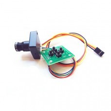 FPV 800TVL CCD Board 3.6mm Lens OSD 130W Mini Camera PAL