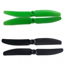 Gemfan 5x4 5040 Propellers CW/CCW For QAV250 Black & Green