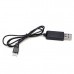 H107C-004 5x3.7V 380mAh Battery 2 to 5 Cable USB Charging Cable