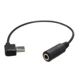 Mini USB To 3.5mm Microphone Adapter Cable For GoPro Hero 3 3+ Camera
