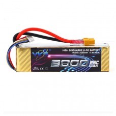 YKS BW214 14.8V 3800MAH 25C XT60 Plug Li-Po Battery For RC Model