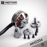 T-MOTOR MN2204 1400KV 2300KV Brushless Motor For RC Drone