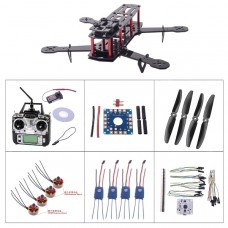 QAV250 Carbon Fiber R/C Motor ESC CC3D Flight Mode 2 Controller Combo