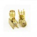 2pcs SMA Female Adapter Right Angle Solder For PCB Board Mount RF Connector