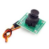 800TVL 1/3 CMOS 960H Exview HAD Camera 7.5-13V 2.8mm Wide Anlge Lens FPV