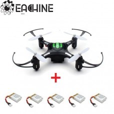Eachine H8 Mini Headless Mode RC Drone with 5pcs 3.7V 150mAh Battery