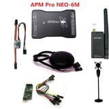 Mini APM Pro Flight Control+NEO-6M+PM+915/433Mhz 3DR Radio Telemetry +Mini OSD