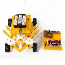DIY Hand-Assembled Electric RC Car With Turn lights