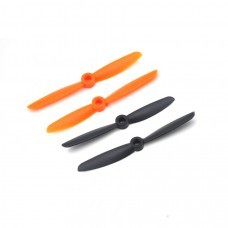 2 Pairs DYS 4045 CW CCW Propeller Orange Black for 250 Frame Kit