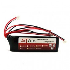 STARC 11.1V 8C 2200mAh Li-Poly Battery For Flysky Futaba Walkera Transmitter