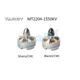 Tarot MT2204-1550KV Self-lock Brushless Motor Silvery Black Hat CW CCW TL400H1 TL400H2