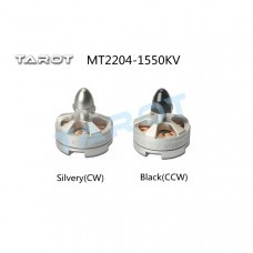 Tarot MT2204-1550KV Self-lock Brushless Motor Silvery Black Hat CW CCW TL400H1 TL400H2