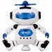 Electric Space Intelligent Robot Multicolor Shine Cool Dancing Robot Toy