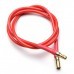 40CM 50CM Extension Cable Silicone Wire With 3.5mm Banana Plug