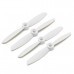 2 Pairs Gemfan 4045 4x4.5 Glass Fiber Nylon Propeller CW/CCW For 180 200 RC Multirotor