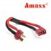 Amass T Plug Extension Cable 14AWG Male To Male / Male To Female 10cm