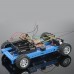 DIY 4 Channel Assemble Educational RC Toys Blue