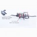 LS-250 Cicada 250mm FPV Drone Carbon Fiber Folding Frame Kit