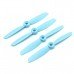 2 Pairs Gemfan 4045 4x4.5 Glass Fiber Nylon Propeller CW/CCW For 180 200 RC Multirotor