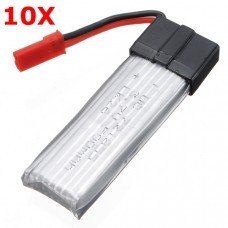 10 X WLtoys V959 V212 V222 RC Drone Parts 3.7V 500mAh JST Battery