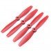 2 Pairs Gemfan 6040 Bullnose Glass Fiber Nylone Propeller CW/CCW For QAV250 ZMR250 280 RC Multirotor