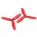 2 Pairs Gemfan 5050 Bullnose 3 Blade Glass Fiber Nylon Propeller For QAV250 ZMR250 280 RC Multirotor