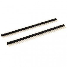 1x40P 40Pins 1 Row 2.54mm Straight Pin Header 5pcs