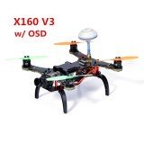 DYS X160 V3 Micro FPV Racer with OSD 5.8G 32CH 200mW Transmitter 1/3 CMOS Wide Lens ARF