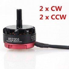4 X Emax RS2205 2600KV Racing Edition CW/CCW Brushless Motor for FPV Multicopters