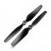 10 Sets XK STUNT X350 RC Drone Spare Parts Black Propeller Prop X350-004