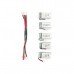 Nighthawk DM007 5Pcs 7.4V 400MAh LiPo Battery And Charging Cable