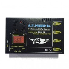 G.T.Power P4 Professional LiPo Battery Charger Parallel Charging System