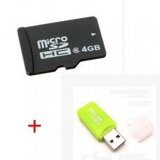 4GB MicroSD Card with Card Reader for RC FPV Camera Drone