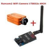 Runcam 2 WiFi HD Camera Boscam TS832 5.8G 40CH 600mW Tranmsitter FPV Combo