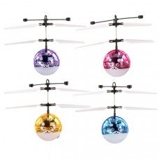 Hand Induction RC Flying Lighting Crystal Ball Sensing Bird Aircraft Toy