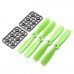Diatone 5045 5×4.5 Propeller 2xCW and 2xCCW For RC Multirotors Black Green Orange