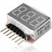 1S-6S RC Model Spear Parts LED Lipo Battery Indicator Monitor Tester