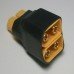 XT60 2 in 1 Gold Plated Plug Connectors For RC Battery