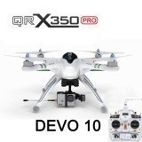 Walkera QR X350 Pro FPV GPS RC Drone DEVO 10 For Gopro 3 RTF