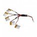 WLtoys KV272-002 1 to 5 USB Charging Cable with 5 100mAh Batteries