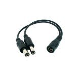 1 To 2 12V Power Splitter Cable for CCTV Security System Camera