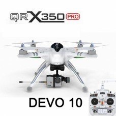 Walkera QR X350 PRO GPS Drone With DEVO 10 FPV Combo