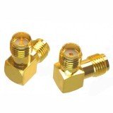 SMA Female to RP-SMA Female Right Angle Adapter Connector
