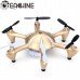 Eachine X6 2.4G 4CH 6 Axis RC Hexacopter With 2MP Camera RTF