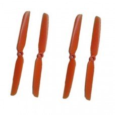 2 Pairs Gemfan 6x3 6030 propellers CW/CCW For ZMR250 QAV250 240 Drone Orange