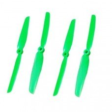 2 Pairs Gemfan 6x3 6030 propellers CW/CCW For ZMR250 QAV250 240 Drone Green