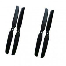 2 Pairs Gemfan 6x3 6030 propellers CW/CCW For ZMR250 QAV250 240 Drone Black