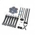 HMF S550 Six-axle Rack Multicopter Frame For RC Hexrcopter